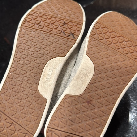 TOMS Cabrillo‎ drizzle gray lace up sneakers women’s size 6 - Picture 6 of 6